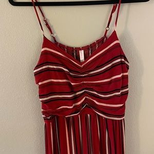 Red sundress